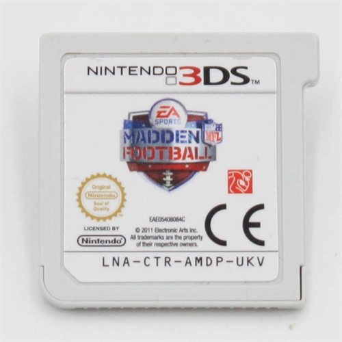 Madden Football - Cartridge - Nintendo 3DS (ENG) (A Grade) (Used)